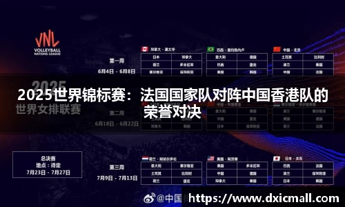 2025世界锦标赛：法国国家队对阵中国香港队的荣誉对决